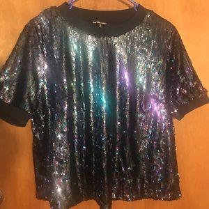 Beautiful Sequin crop top